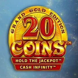 20 Coins Grand Gold Edition slot logo by Wazdan at Spinsy Casino