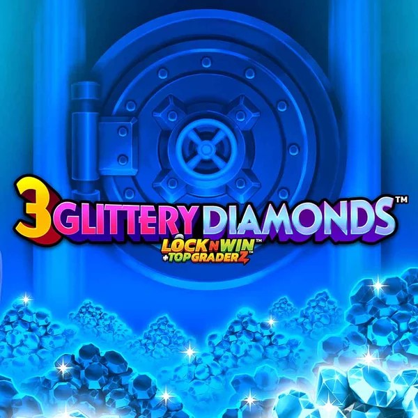 Try 3 Glittery Diamonds slot by PearFiction Studios on spinsycasinoo.org – logo image
