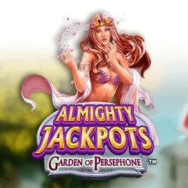Almighty Jackpots: Garden of Persephone logo – Jackpots by Novomatic at Spinsy Casino