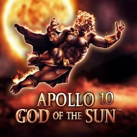 Official Slots logo: Apollo God of the Sun by Novomatic at Spinsy Casino