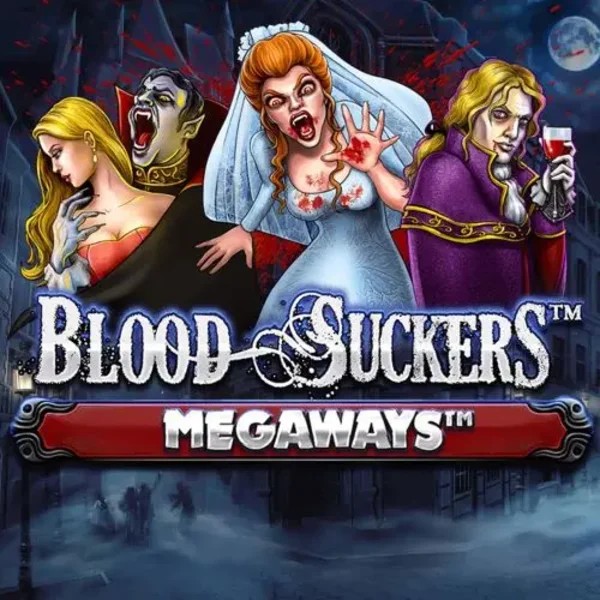 Blood Suckers Megaways logo by Red Tiger Gaming Spinsy Casino