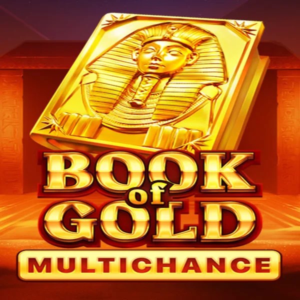 Book of Gold Multichance logo by Playson Spinsy Casino