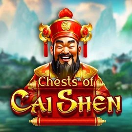Chests of Cai Shen game by Pragmatic Play – logo hosted on Spinsy Casino