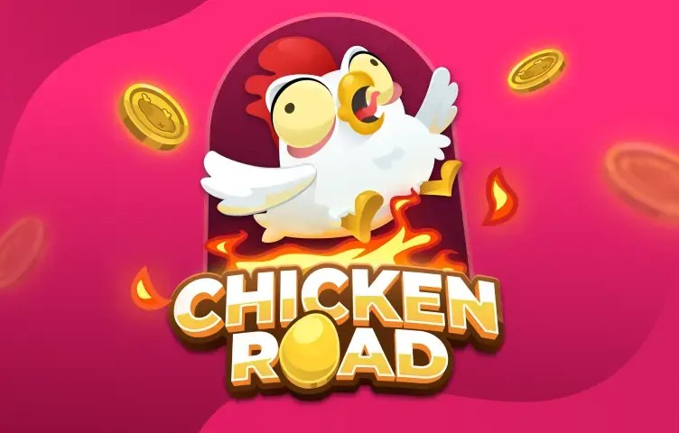 Chicken Road logo by InOut at Spinsy Casino