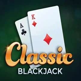 Classic Blackjack slot icon by Red Tiger Gaming, available at Spinsy Casino