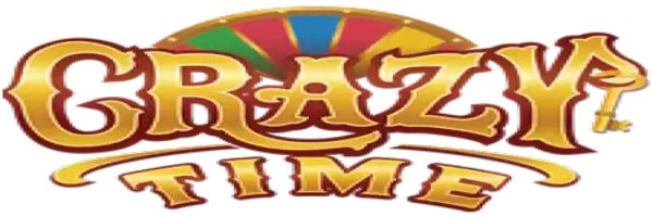 Crazy Time logo – Live Casino by Evolution at Spinsy Casino