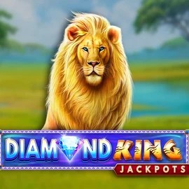 Jackpots logo of Diamond King Jackpots from SpinPlay Games at Spinsy Casino