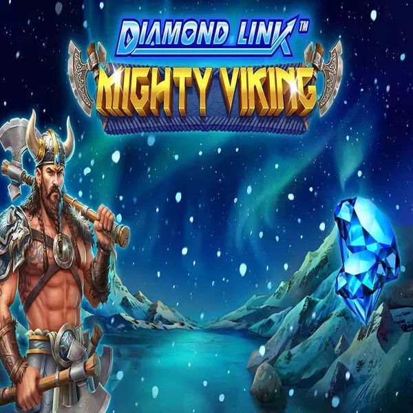 Diamond Link Mighty Viking slot icon by Greentube, available at Spinsy Casino