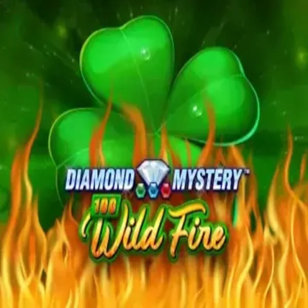 Diamond Mystery 100 Wild Fire casino game by Greentube – featured logo at Spinsy Casino