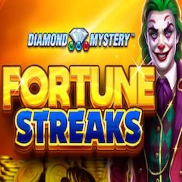 Diamond Mystery Fortune Streaks by Greentube, showcased at spinsycasinoo.org – game logo