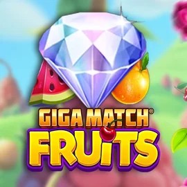 Giga Match Fruits online game logo by RubyPlay on spinsycasinoo.org