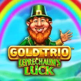 Gold Trio Leprechaun's Luck by Playtech, showcased at spinsycasinoo.org – game logo