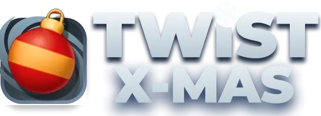 Twist X-mas game by InOut – logo hosted on Spinsy Casino