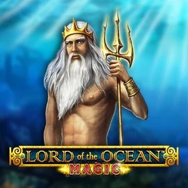 Official Slots logo: Lord Of The Ocean Magic by Novomatic at Spinsy Casino