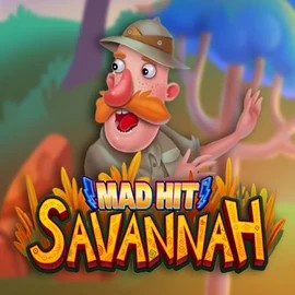 Try Mad Hit Savannah slot by RubyPlay on spinsycasinoo.org – logo image