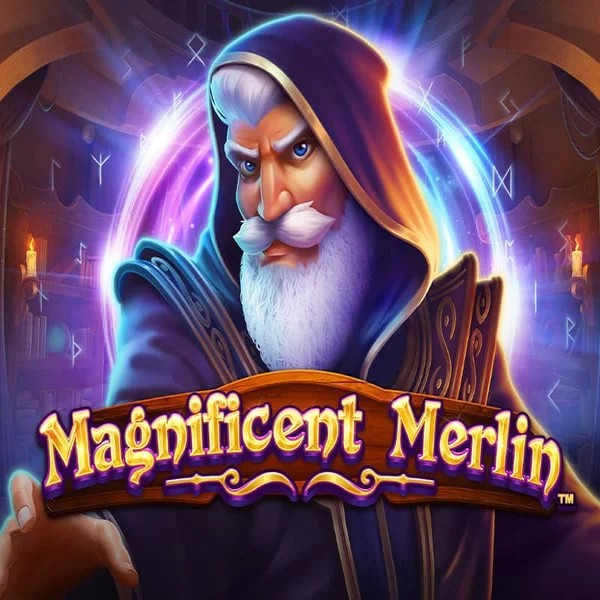 Magnificent Merlin slot visual from Greentube available on spinsycasinoo.org