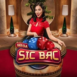 Mega Sic Bac game by Pragmatic Play – logo hosted on Spinsy Casino