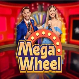 Mega Wheel logo by Pragmatic Play at Spinsy Casino