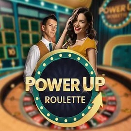 Live Casino logo of PowerUP Roulette from Pragmatic Play at Spinsy Casino
