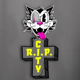 RIP City slot logo by Hacksaw Gaming at Spinsy Casino