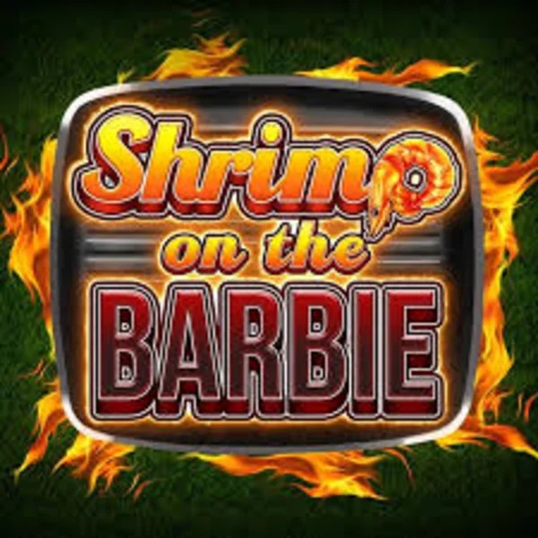 Shrimp on the Barbie logo by Greentube at Spinsy Casino