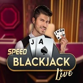 Speed Blackjack logo – Live Casino by Pragmatic Play at Spinsy Casino