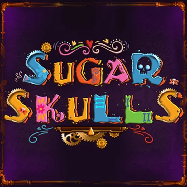 Sugar Skulls game by Booming Games – logo hosted on Spinsy Casino