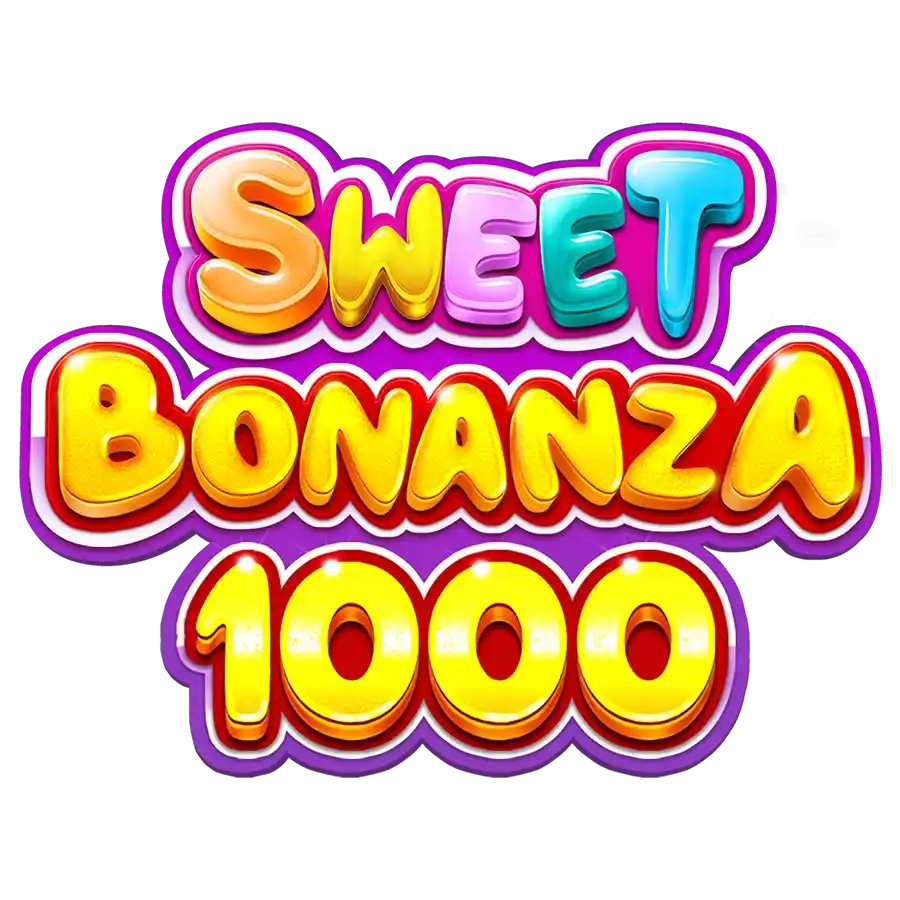 Sweet Bonanza 1000 logo – Slots by Pragmatic Play at Spinsy Casino