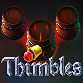 Thimbles slot logo by Evoplay at Spinsy Casino