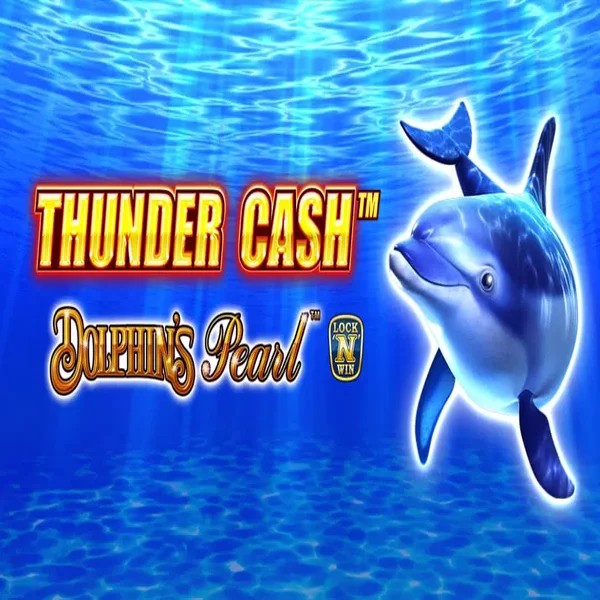 Thunder Cash Dolphins Pearl logo – Slots by Novomatic at Spinsy Casino