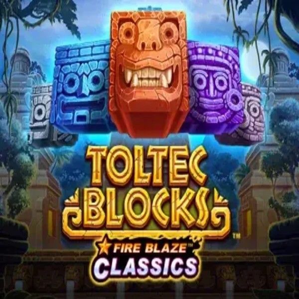 Enjoy Fire Blaze: Toltec Blocks by Rarestone Gaming – logo hosted on spinsycasinoo.org
