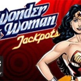 Wonder Woman Jackpots slot visual from Amaya available on spinsycasinoo.org