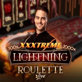 XXXtreme Lightning Roulette game by Evolution – logo hosted on Spinsy Casino